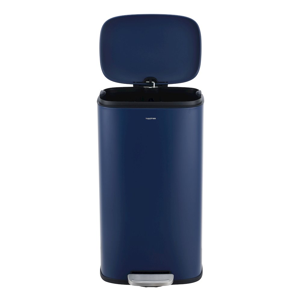 Connor Rectangular Trash Can With Soft-Close Lid And Free Mini Trash Can. Picture 2