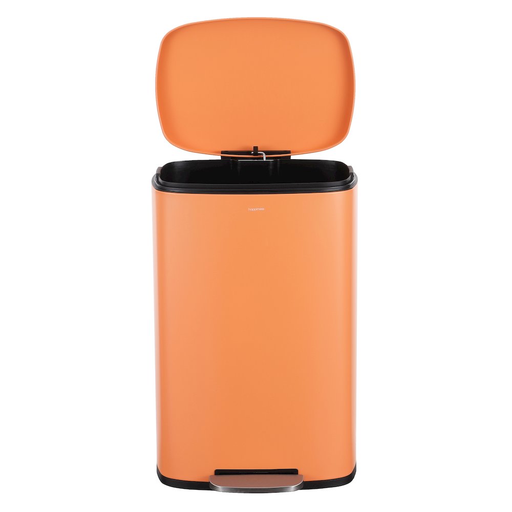 Connor Rectangular Trash Can with Soft-Close Lid and FREE Mini Trash Can. Picture 2