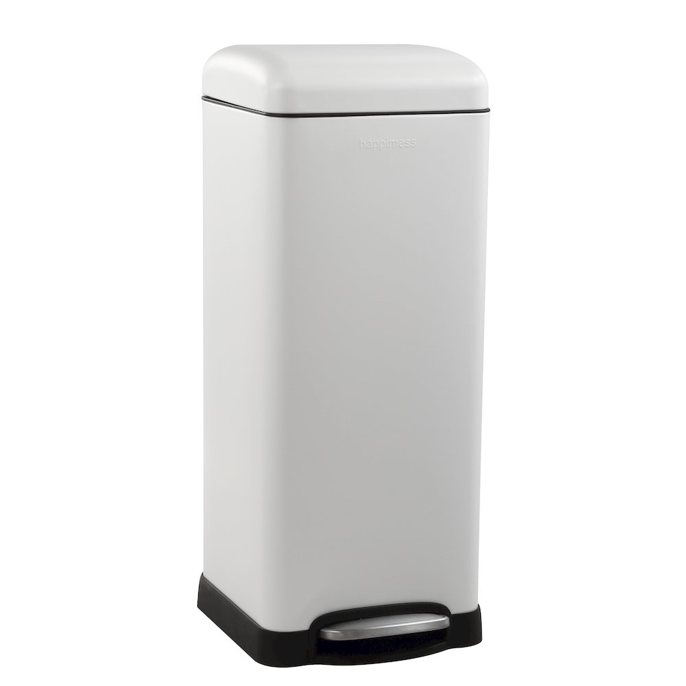Betty Retro Step-Open Trash Can With Liners. Picture 3