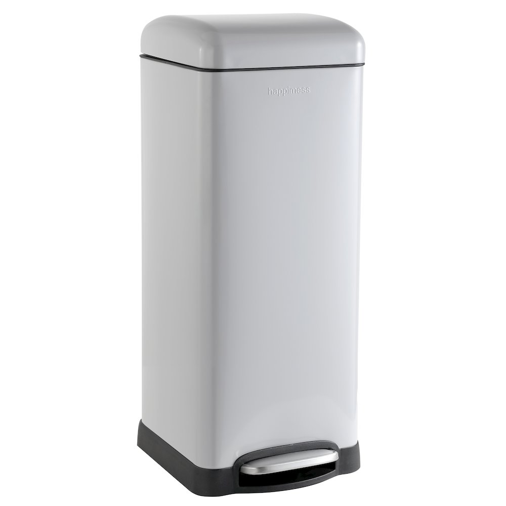 Betty Retro Step-Open Trash Can With Liners. Picture 3