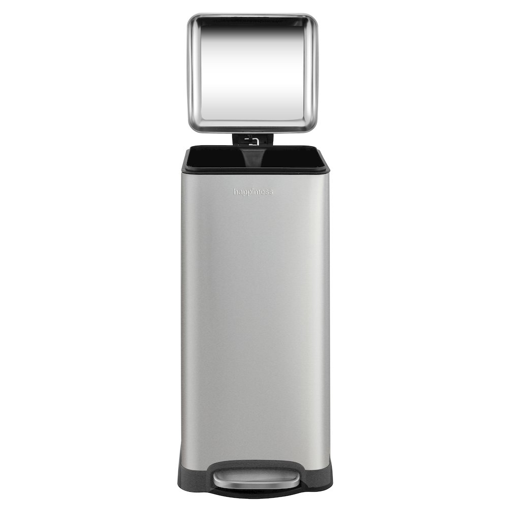 Betty Retro Step-Open Trash Can With Liners. Picture 5