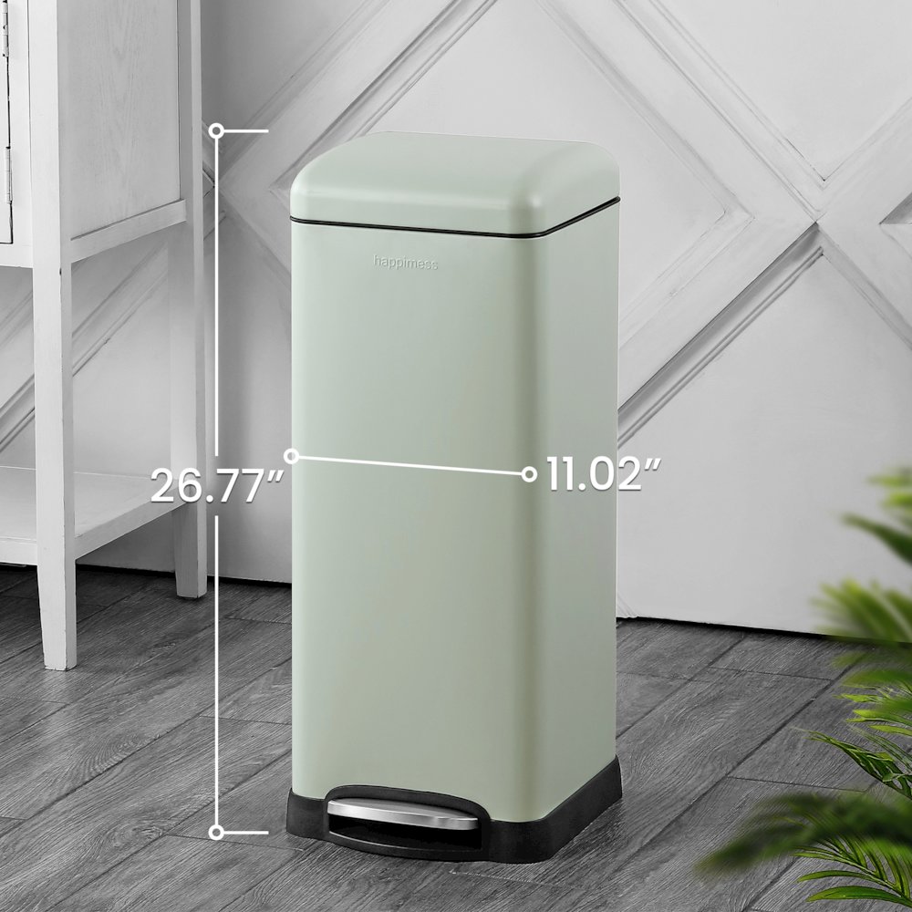 Betty Retro Step-Open Trash Can With Liners. Picture 10