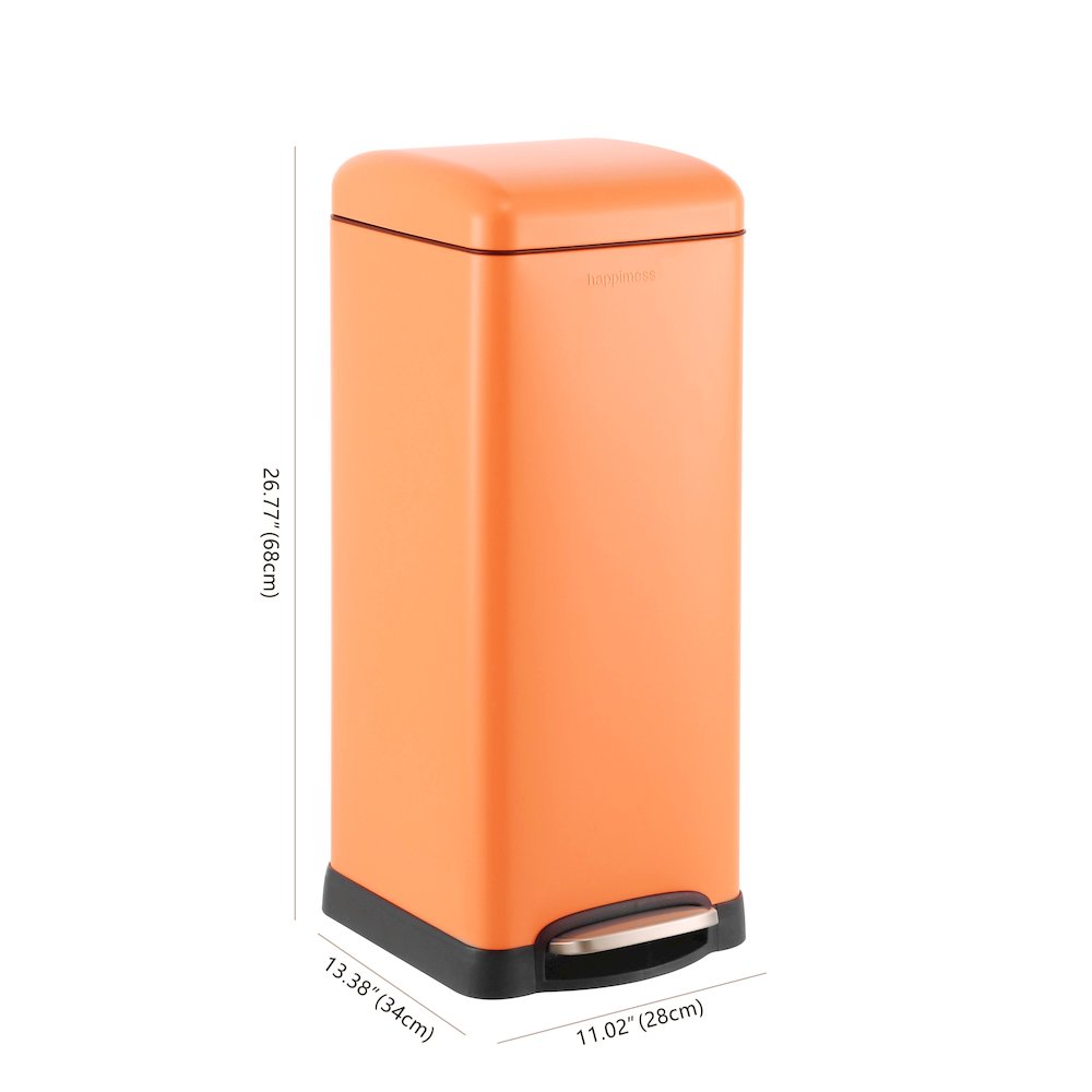 Betty Retro Step-Open Trash Can. Picture 2