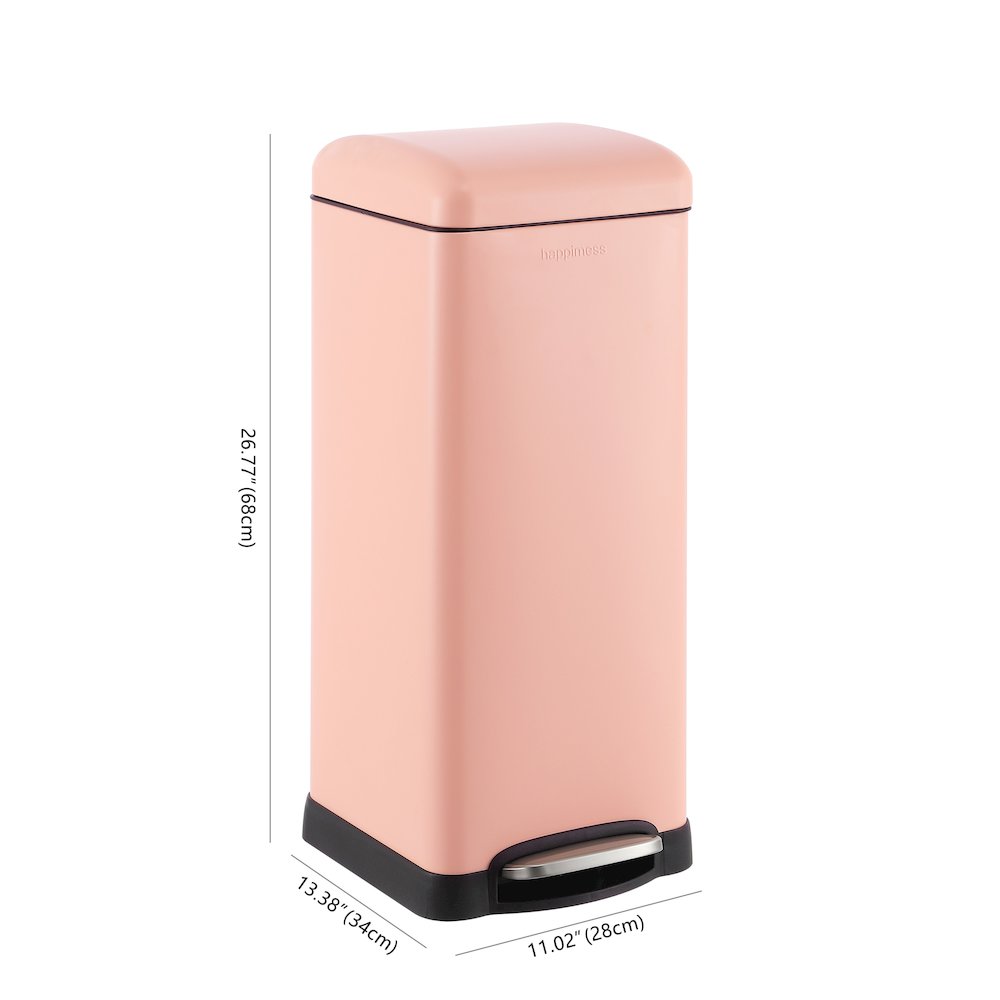 Betty Retro Step-Open Trash Can. Picture 2