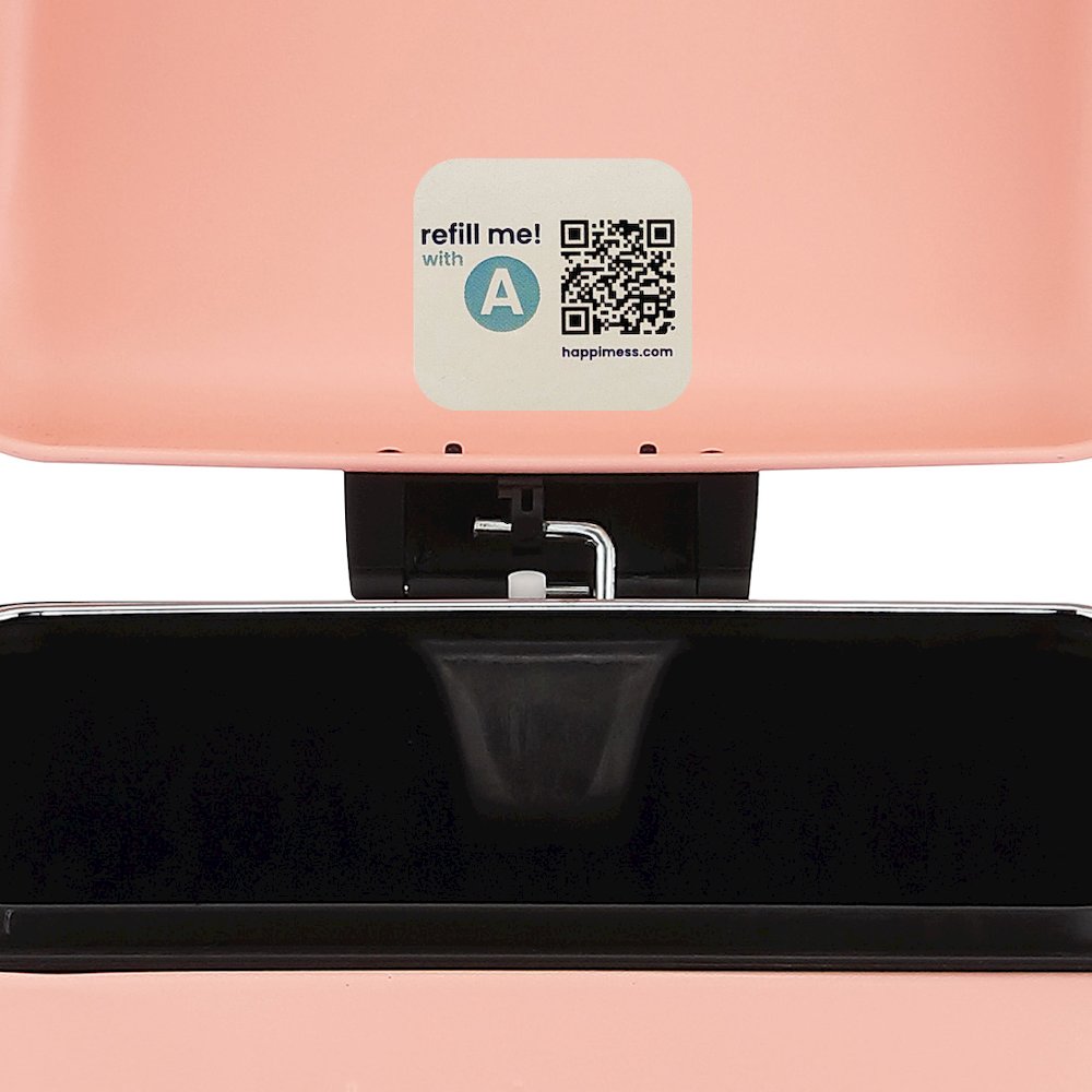 Betty Retro Step-Open Trash Can. Picture 4
