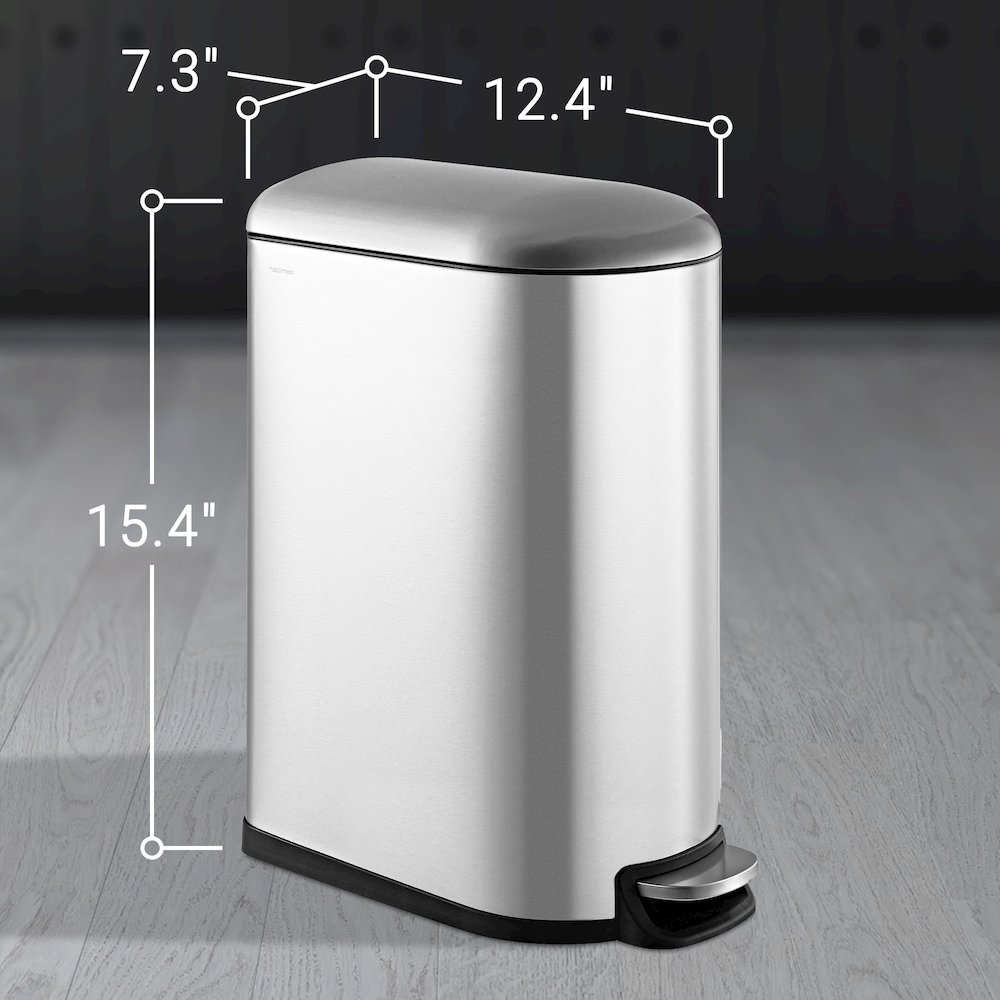 Roland Mini Step-Open Trash Can. Picture 8