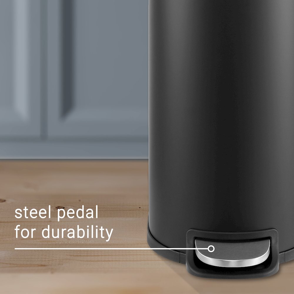 Roland Mini Step-Open Trash Can. Picture 5