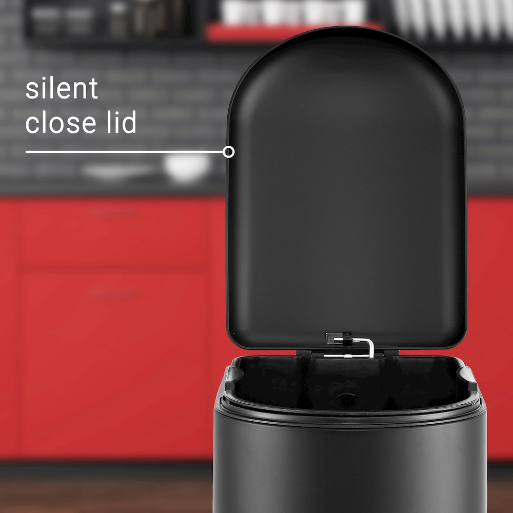 Roland Mini Step-Open Trash Can. Picture 6