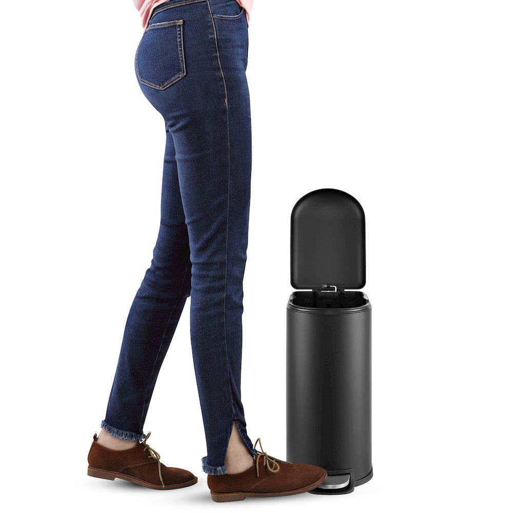 Roland Mini Step-Open Trash Can. Picture 4