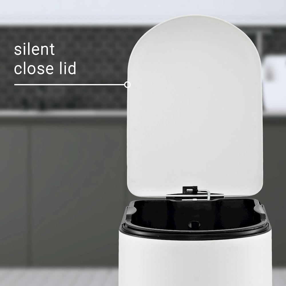 Roland Mini Step-Open Trash Can. Picture 6