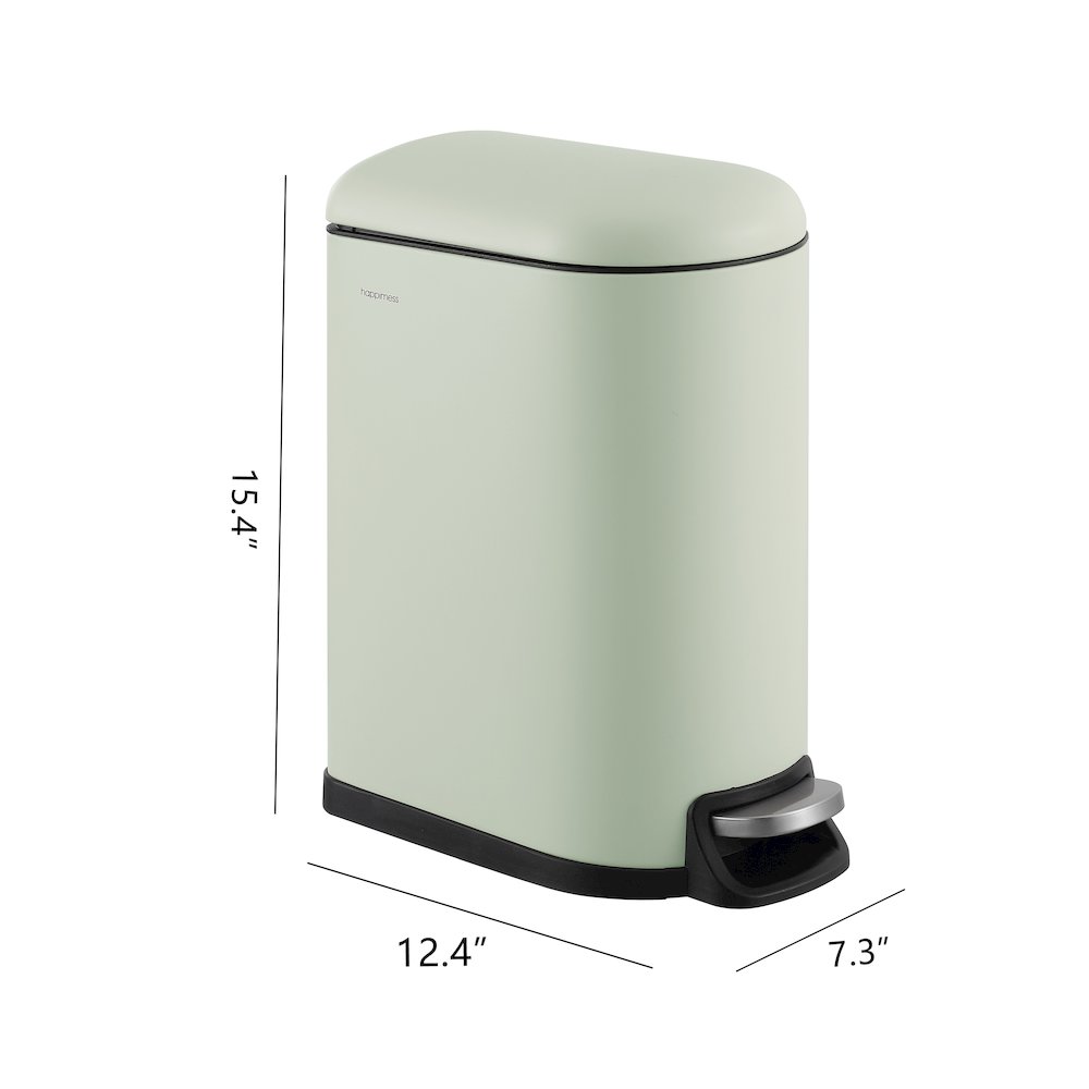 Roland Mini Step-Open Trash Can. Picture 3