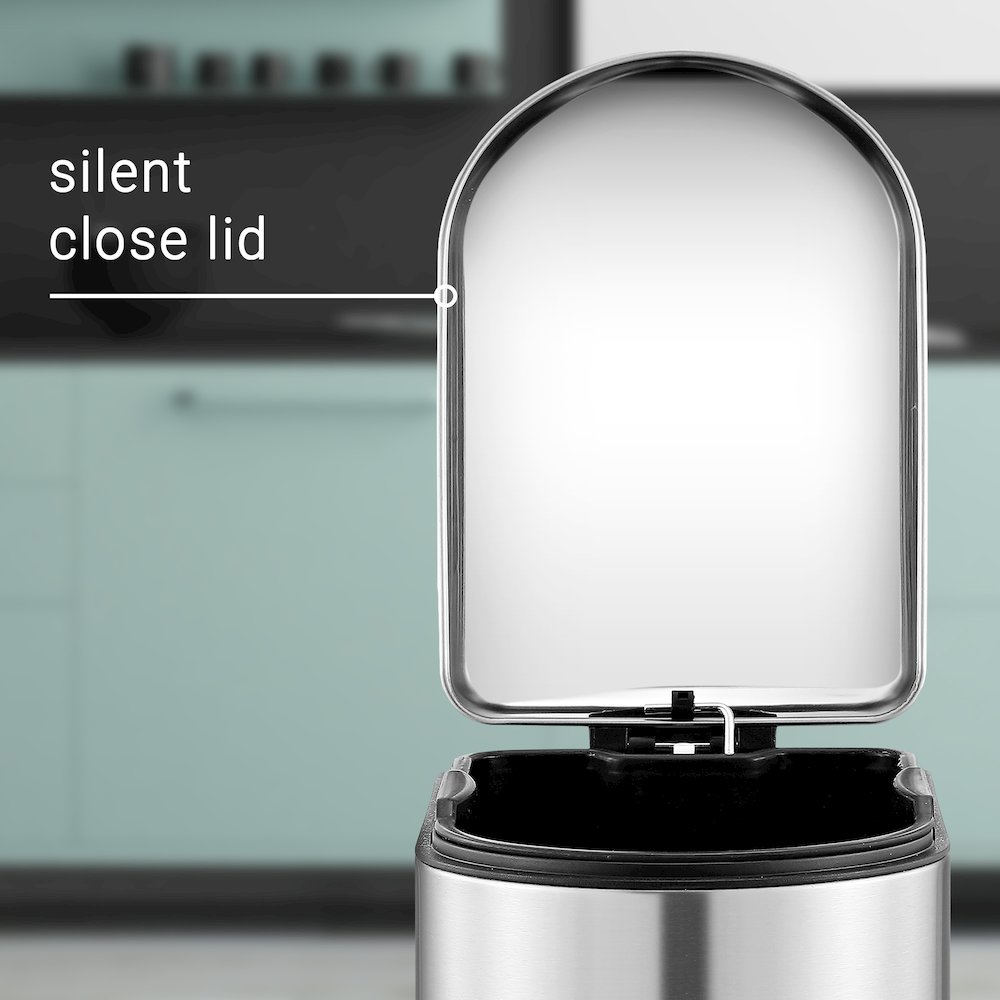 Roland Step-Open Trash Can. Picture 6