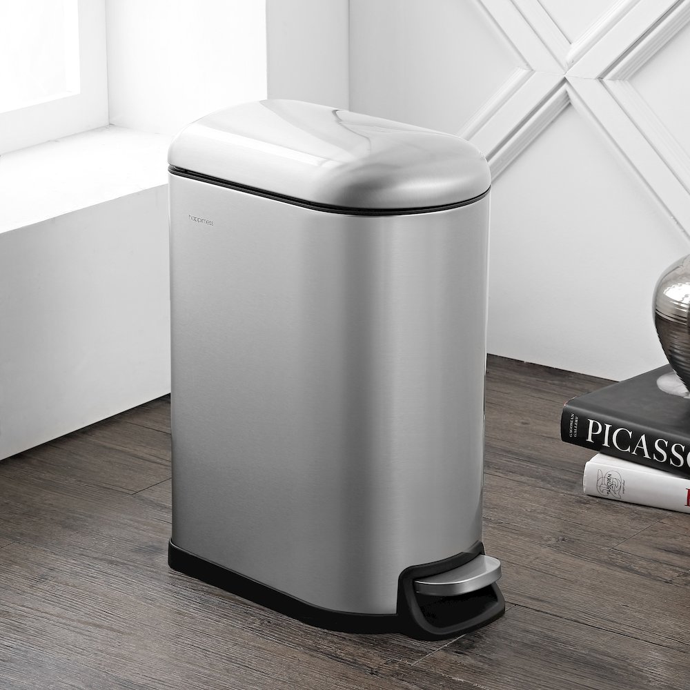 Roland Step-Open Trash Can. Picture 1