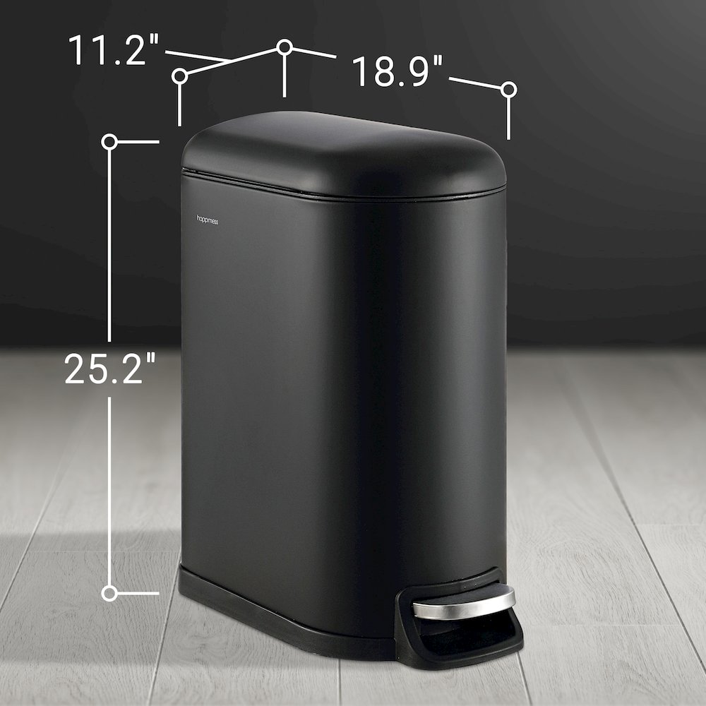 Roland Step-Open Trash Can. Picture 8