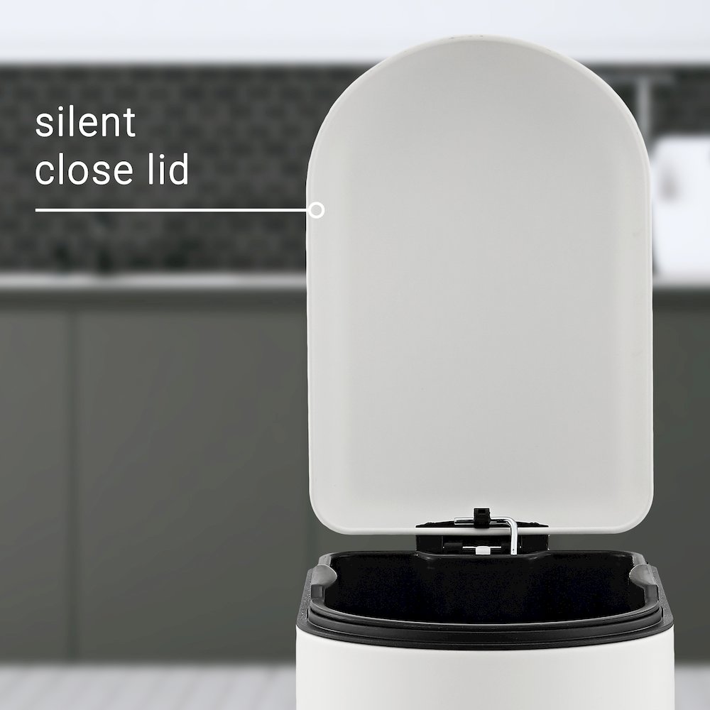 Roland Step-Open Trash Can. Picture 6