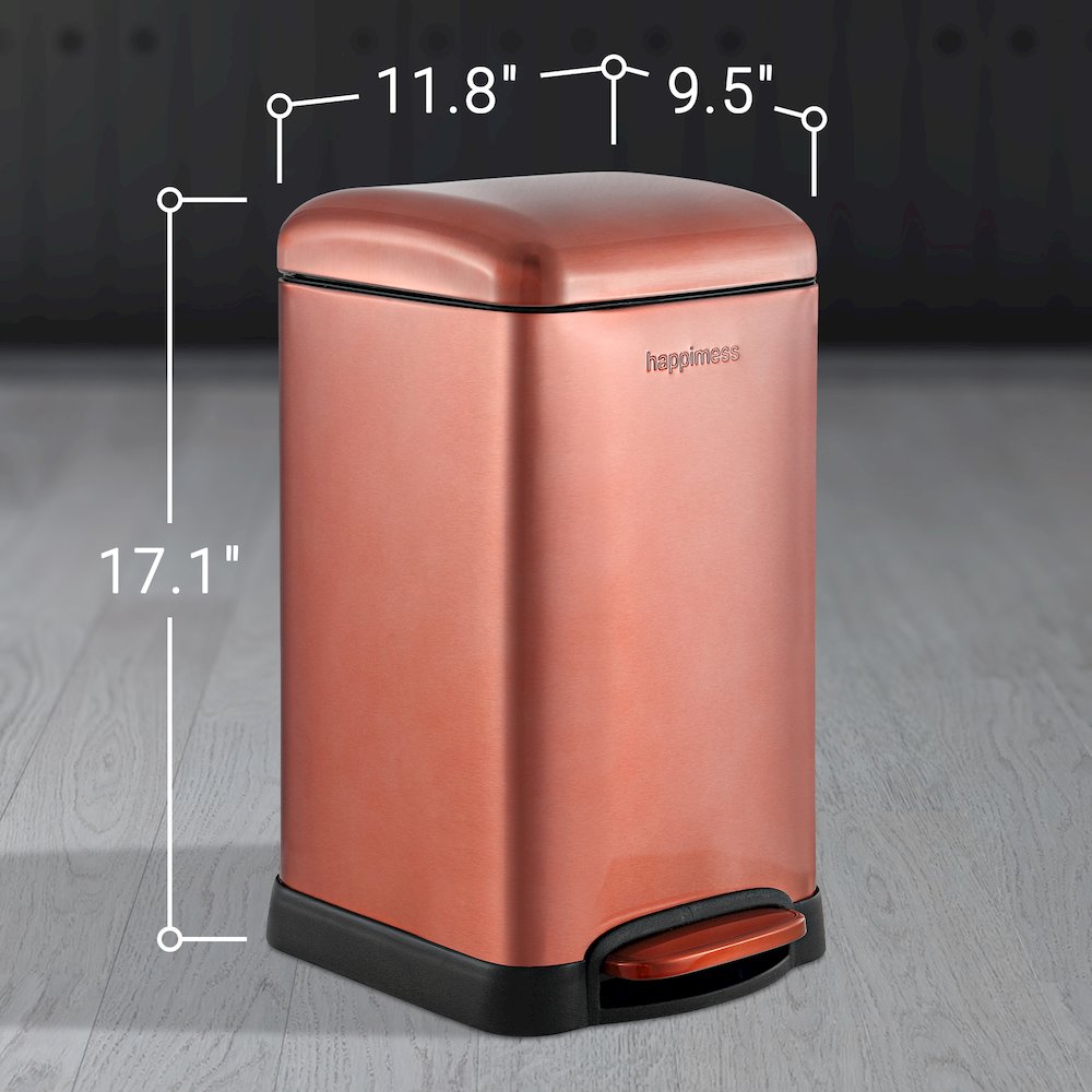 Betty Retro Mini Step-Open Trash Can. Picture 8