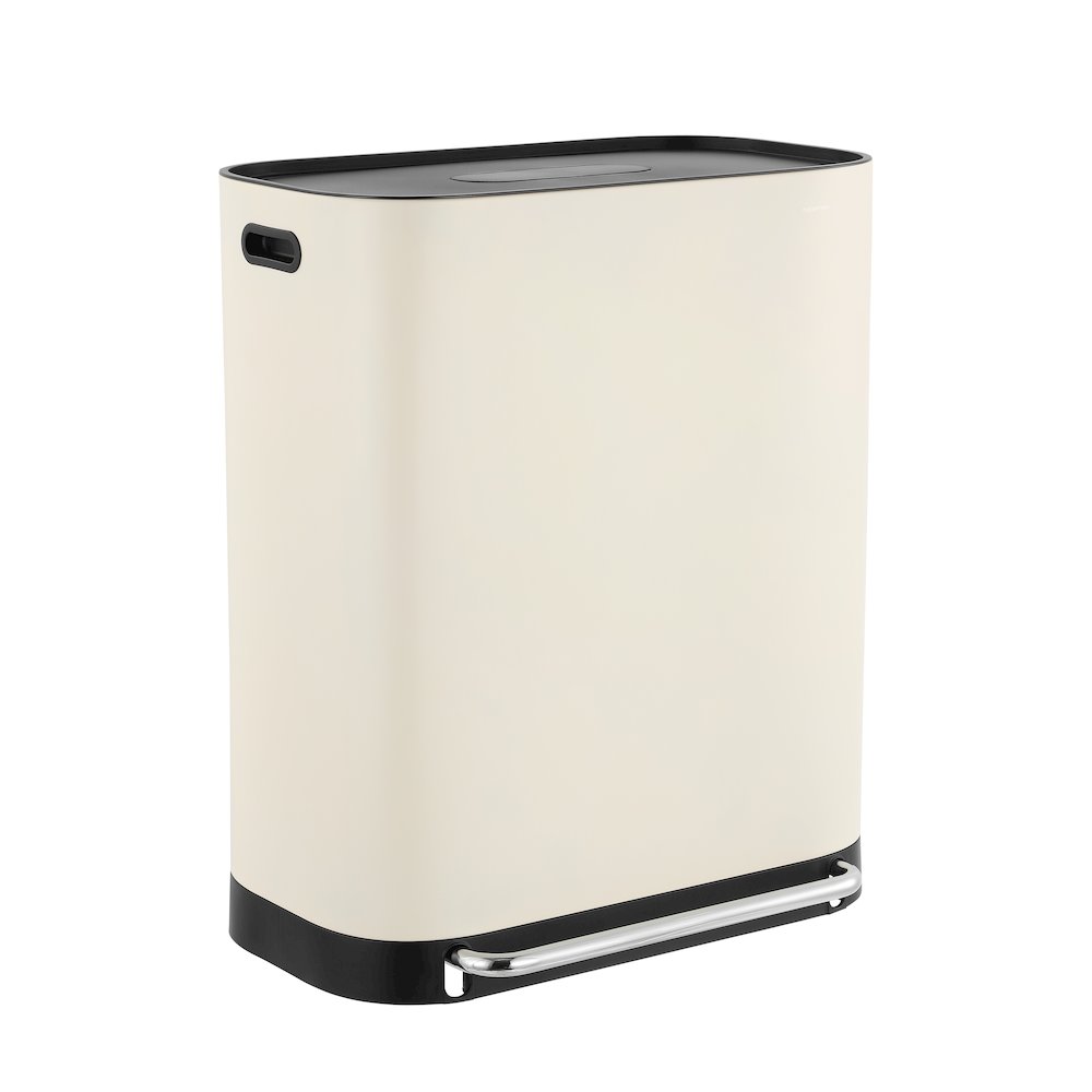 Beni Kitchen Trash/Recycling Double-Bucket Step-Open Trash Can With Liners. Picture 14