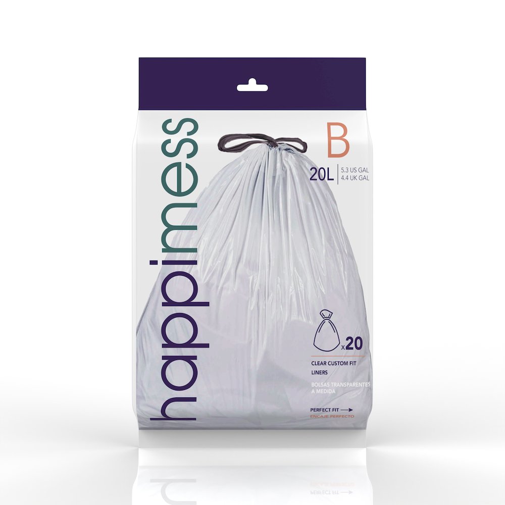 Happimess Drawstring Trash Can Liner. Picture 6