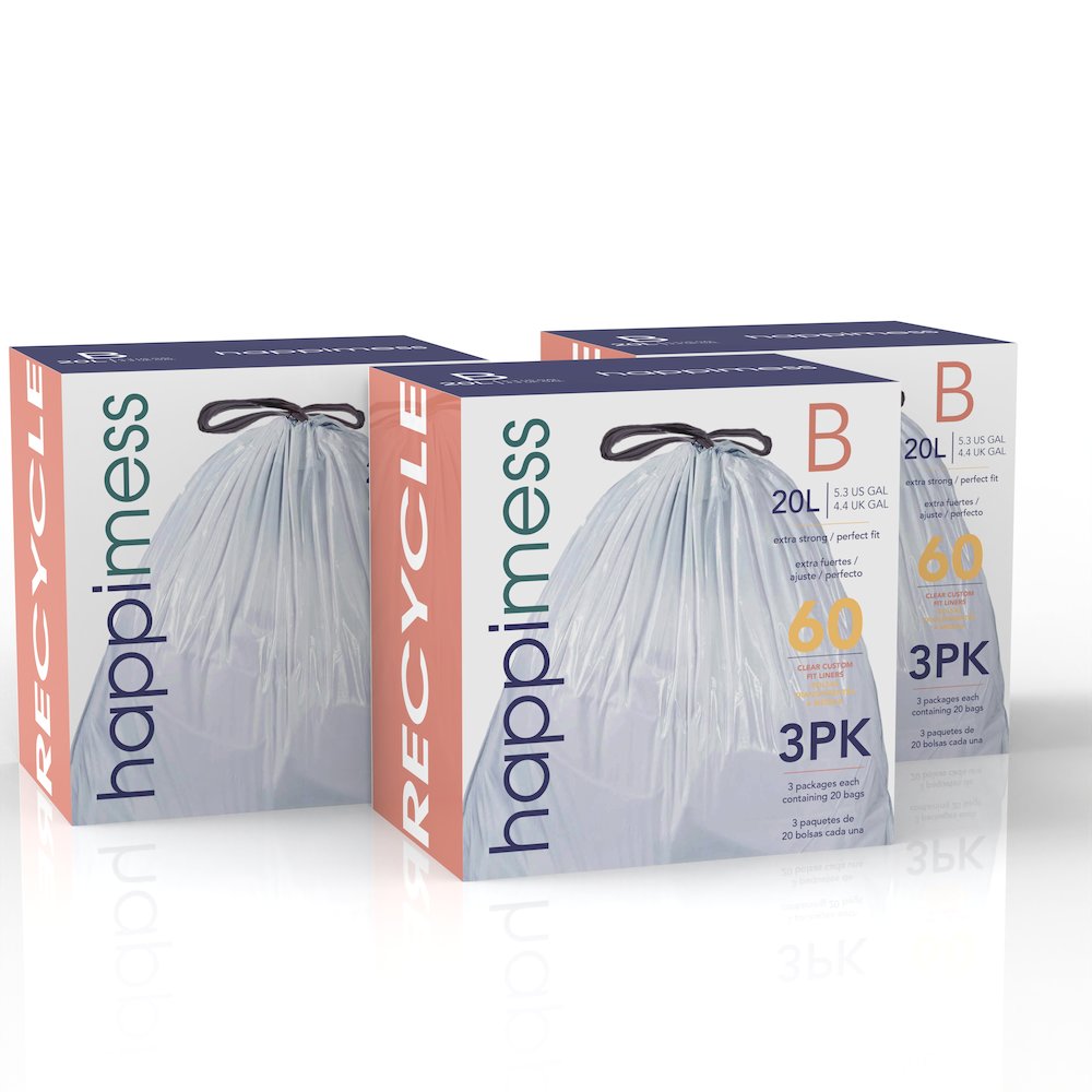 Happimess Drawstring Trash Can Liner. Picture 8