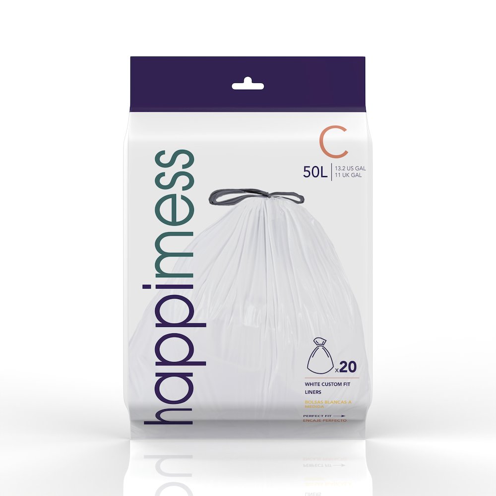 Happimess Drawstring Trash Can Liner. Picture 6