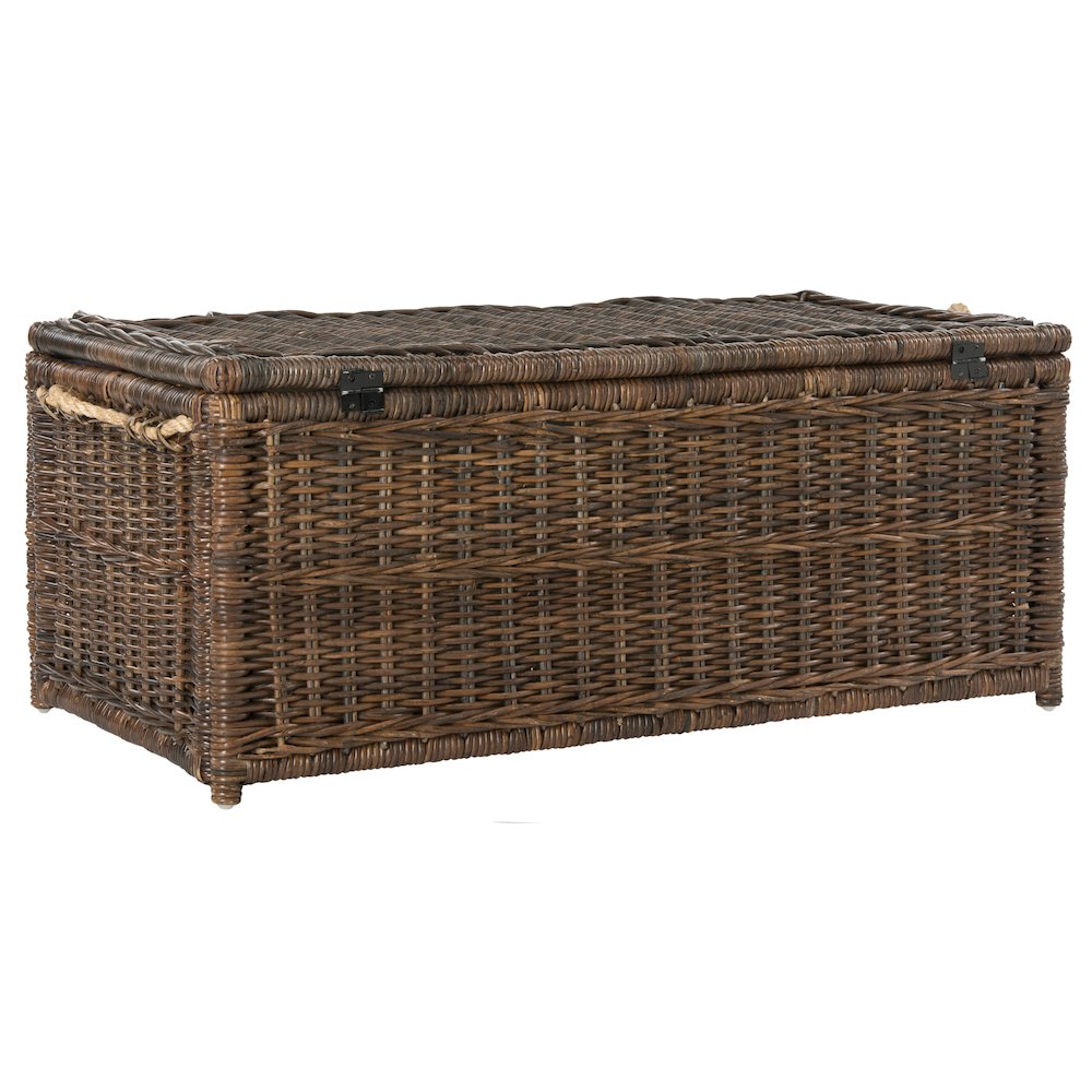 Caden Wicker Storage Trunk. Picture 11