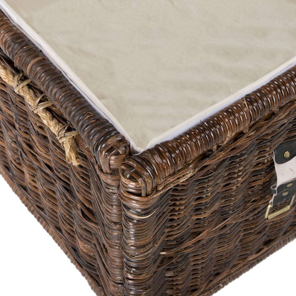 Caden Wicker Storage Trunk. Picture 9