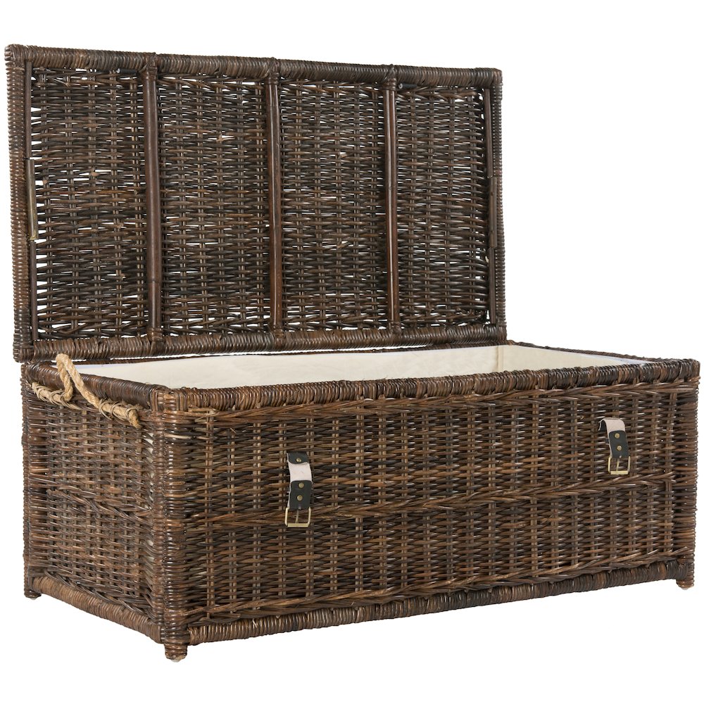 Caden Wicker Storage Trunk. Picture 5