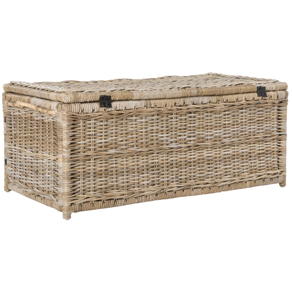 Caden Wicker Storage Trunk. Picture 10