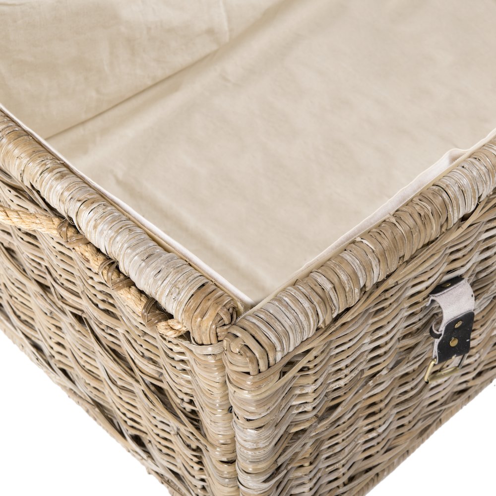 Caden Wicker Storage Trunk. Picture 8