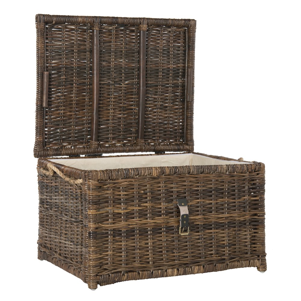 Caden Wicker Storage Trunk. Picture 5