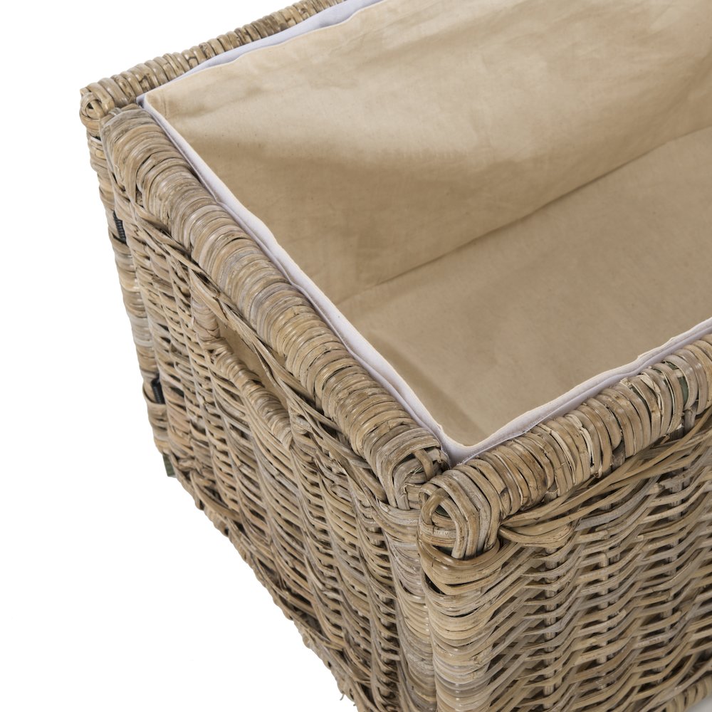 Elijah Wicker Storage Trunk. Picture 8