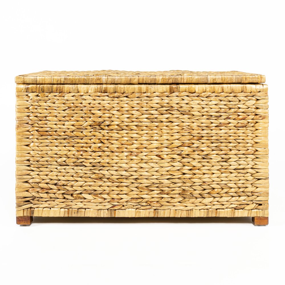 Anada Wicker Weave Storage Trunk. Picture 4