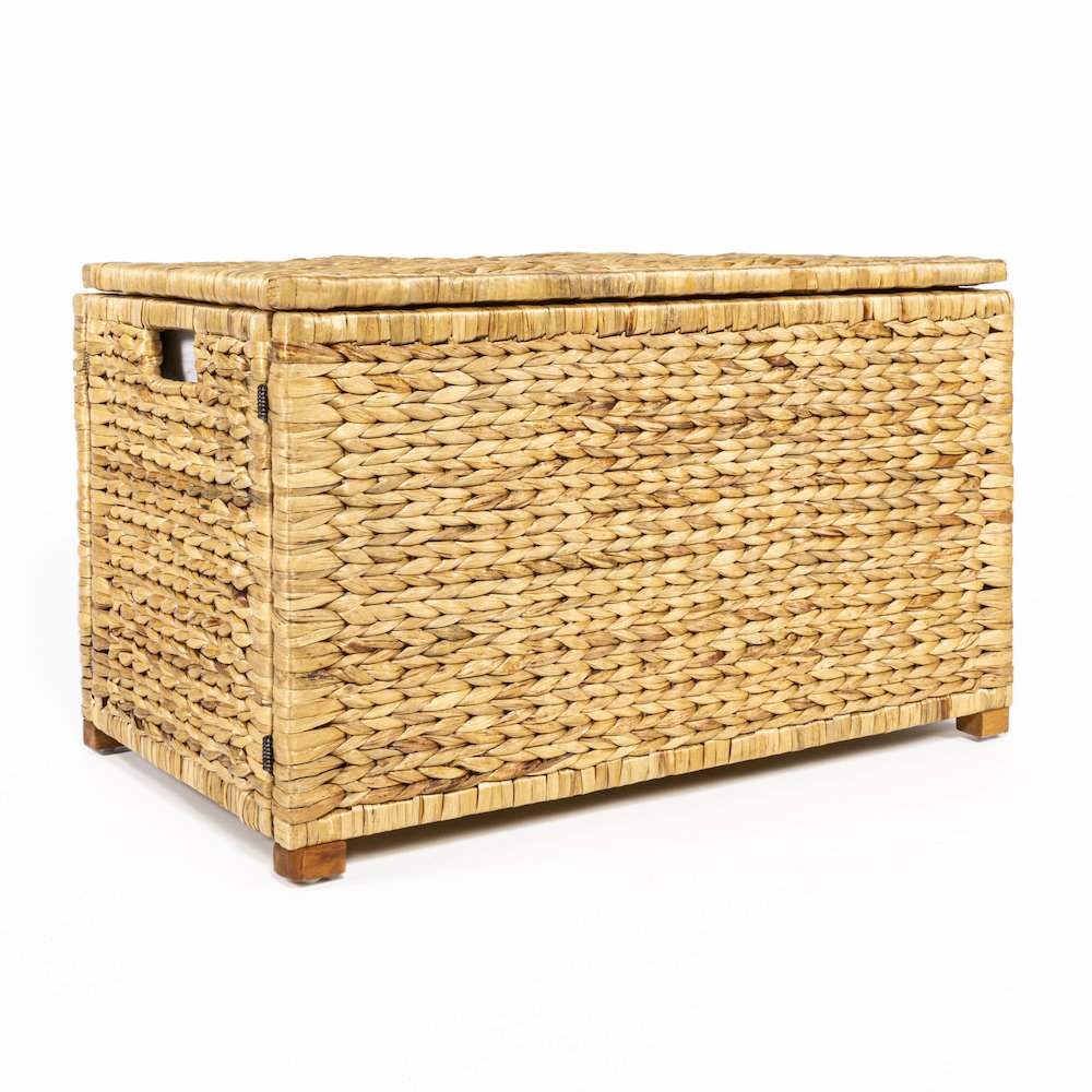 Anada Wicker Weave Storage Trunk. Picture 3
