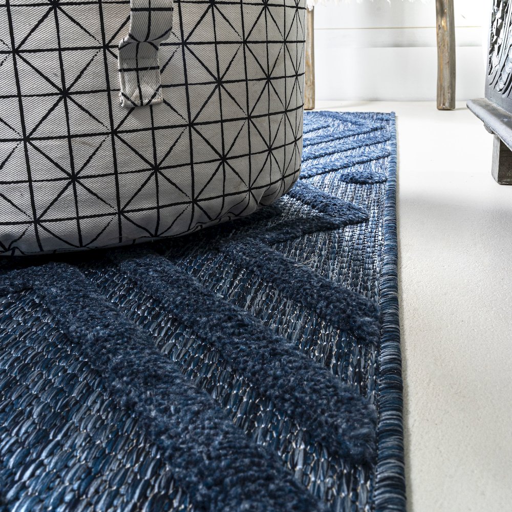 Balansat Moroccan Diamond Indoor/Outdoor Area Rug. Picture 7
