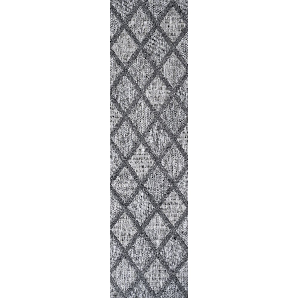Salines Diamond Trellis Indoor/Outdoor Area Rug. Picture 1