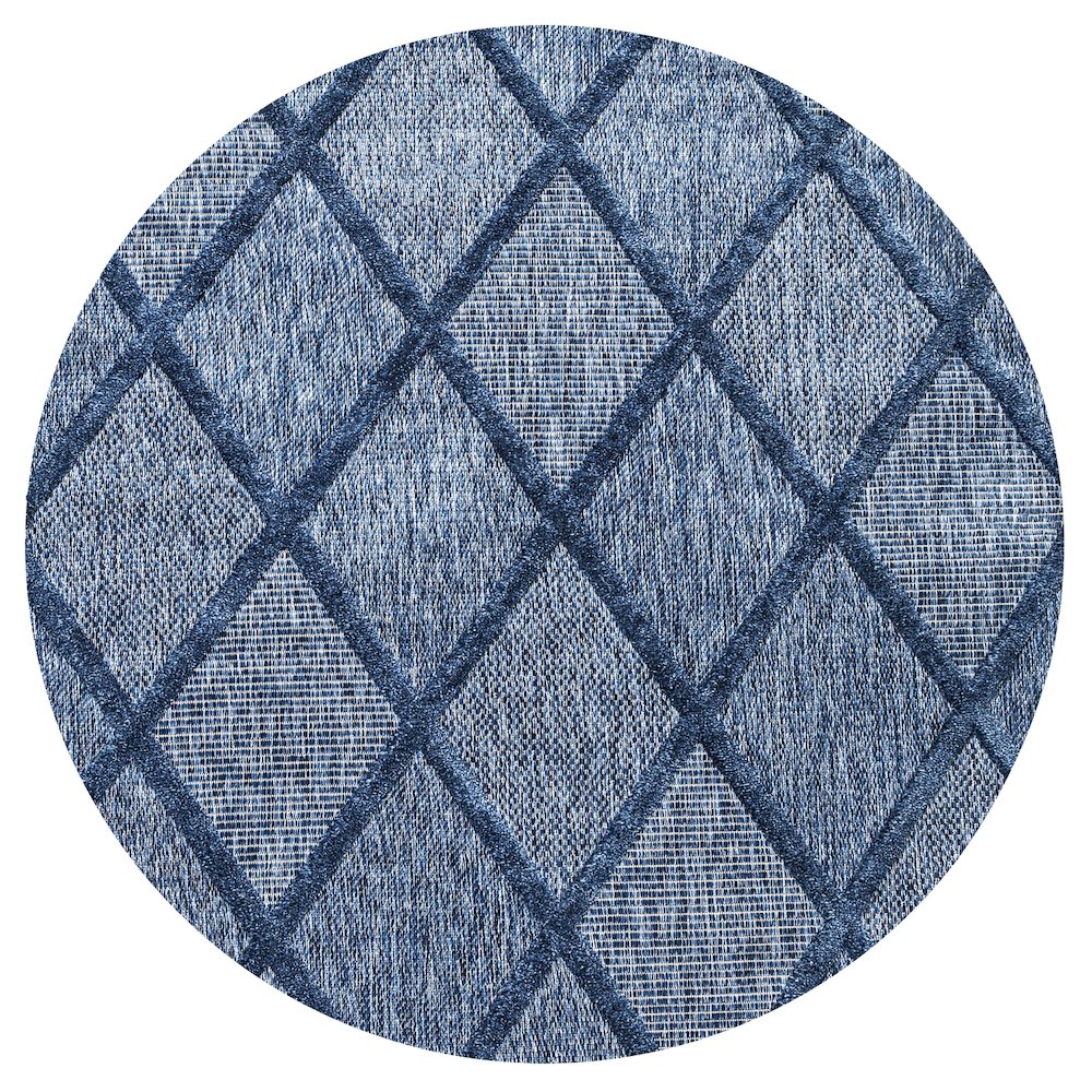 Salines Diamond Trellis Indoor/Outdoor Area Rug. Picture 1