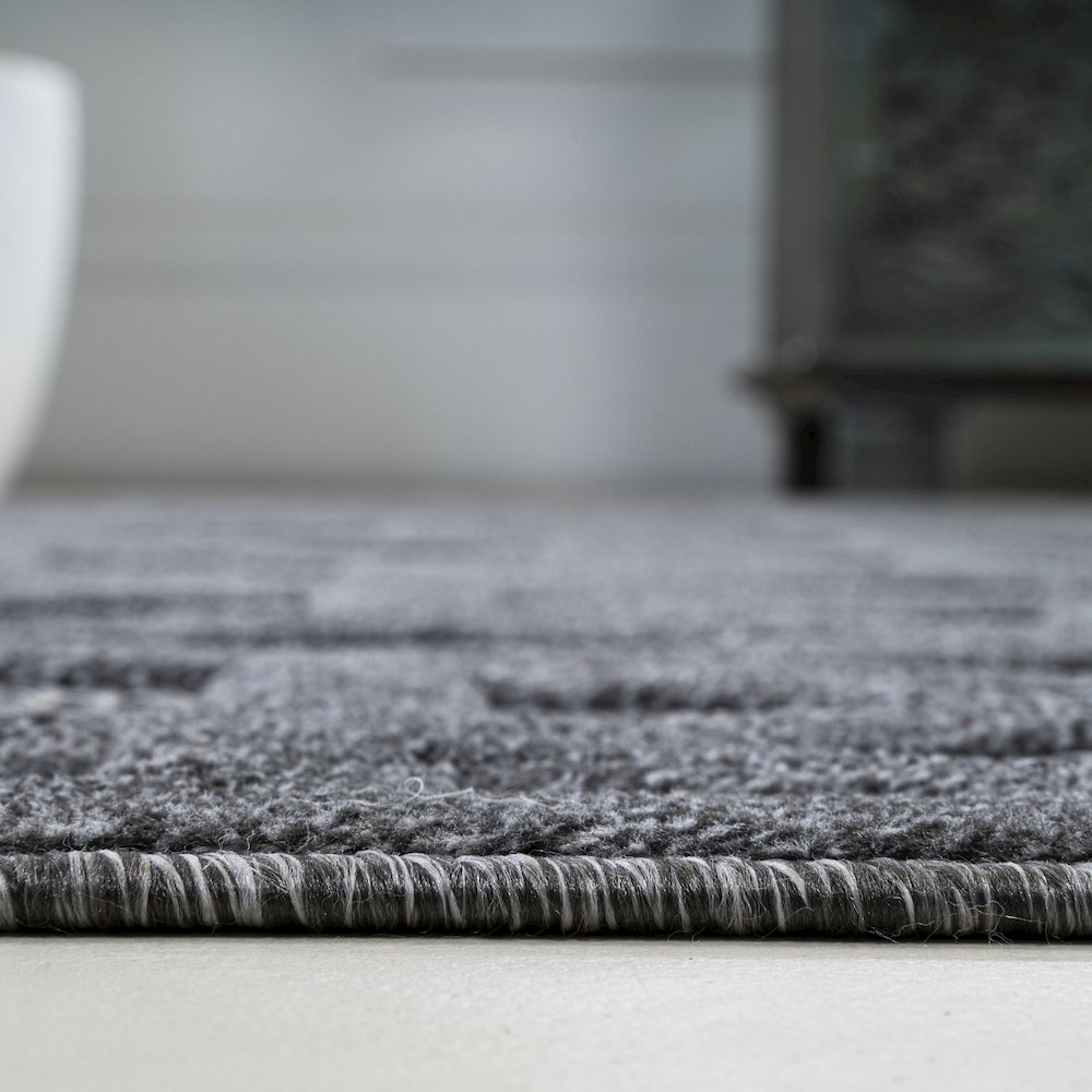 Talaia Neutral Geometric Indoor/Outdoor Area Rug. Picture 11