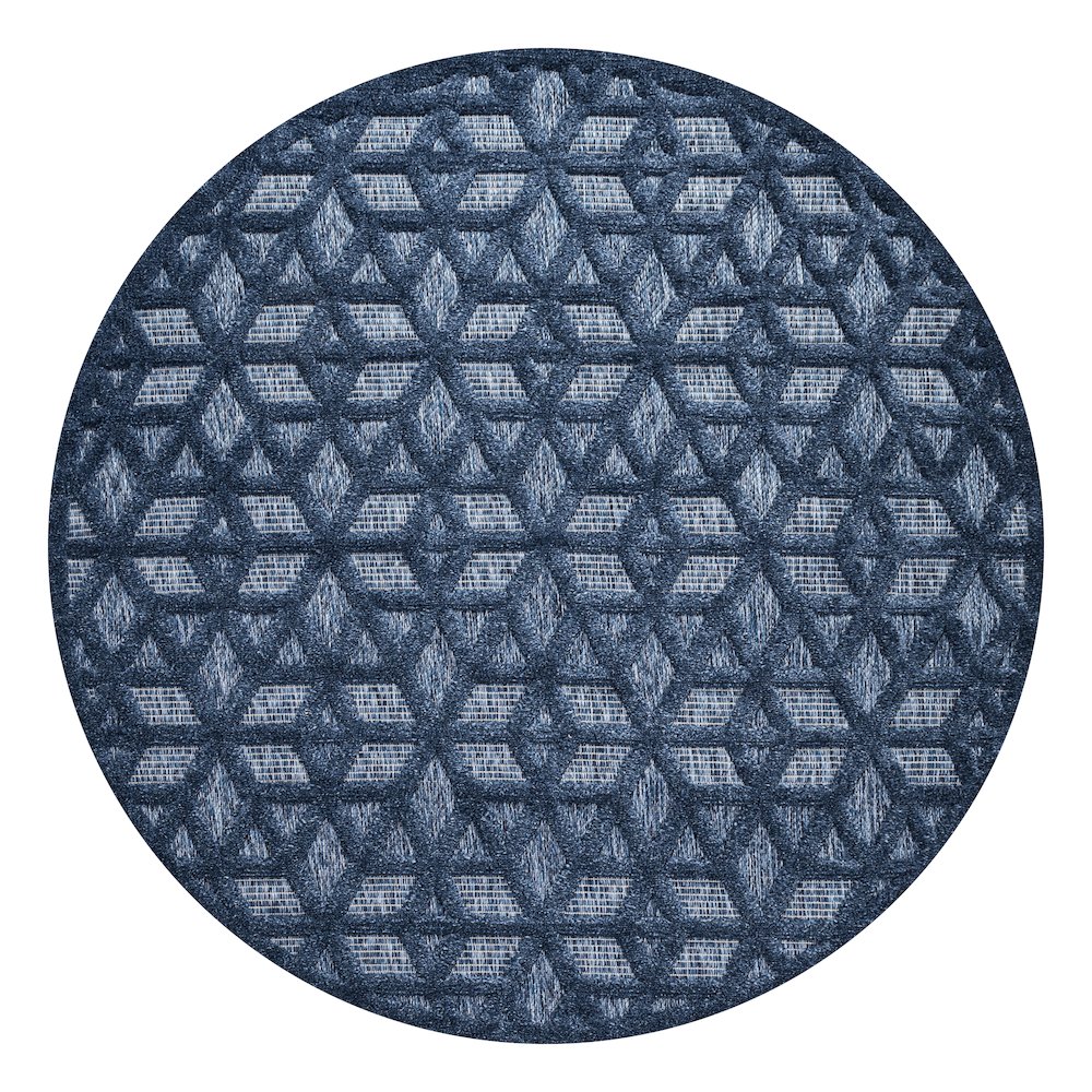 Talaia Neutral Geometric Indoor/Outdoor Area Rug. Picture 1