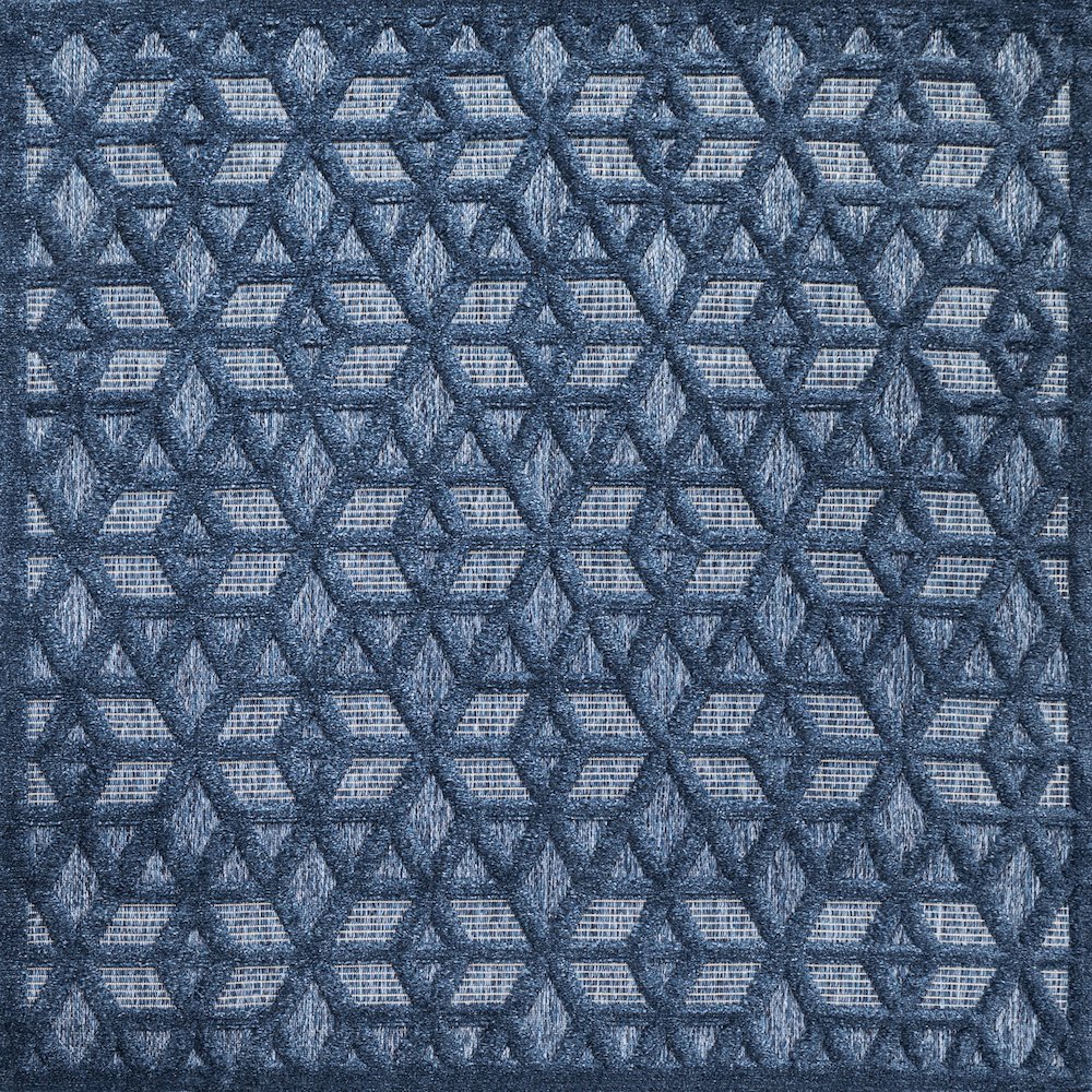 Talaia Neutral Geometric Indoor/Outdoor Area Rug. Picture 1