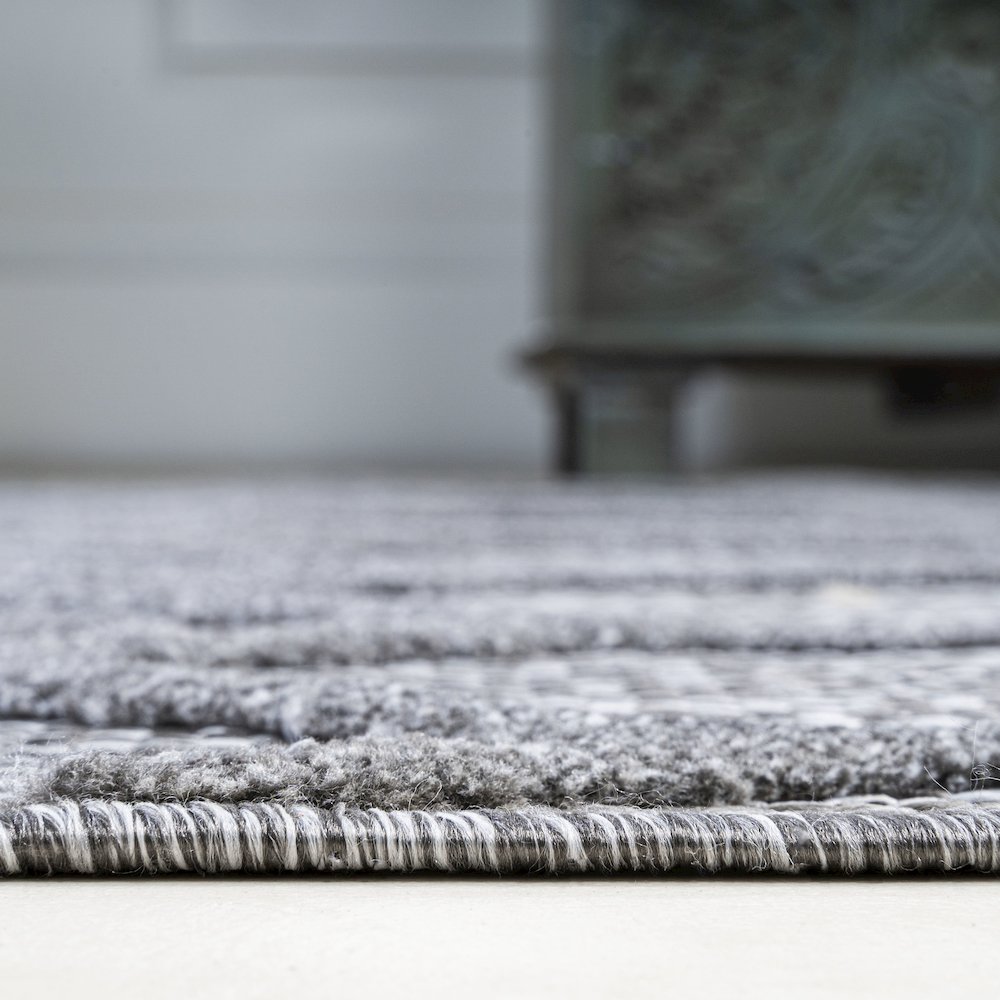 Peralta Moroccan Diamond Indoor/Outdoor Area Rug. Picture 11