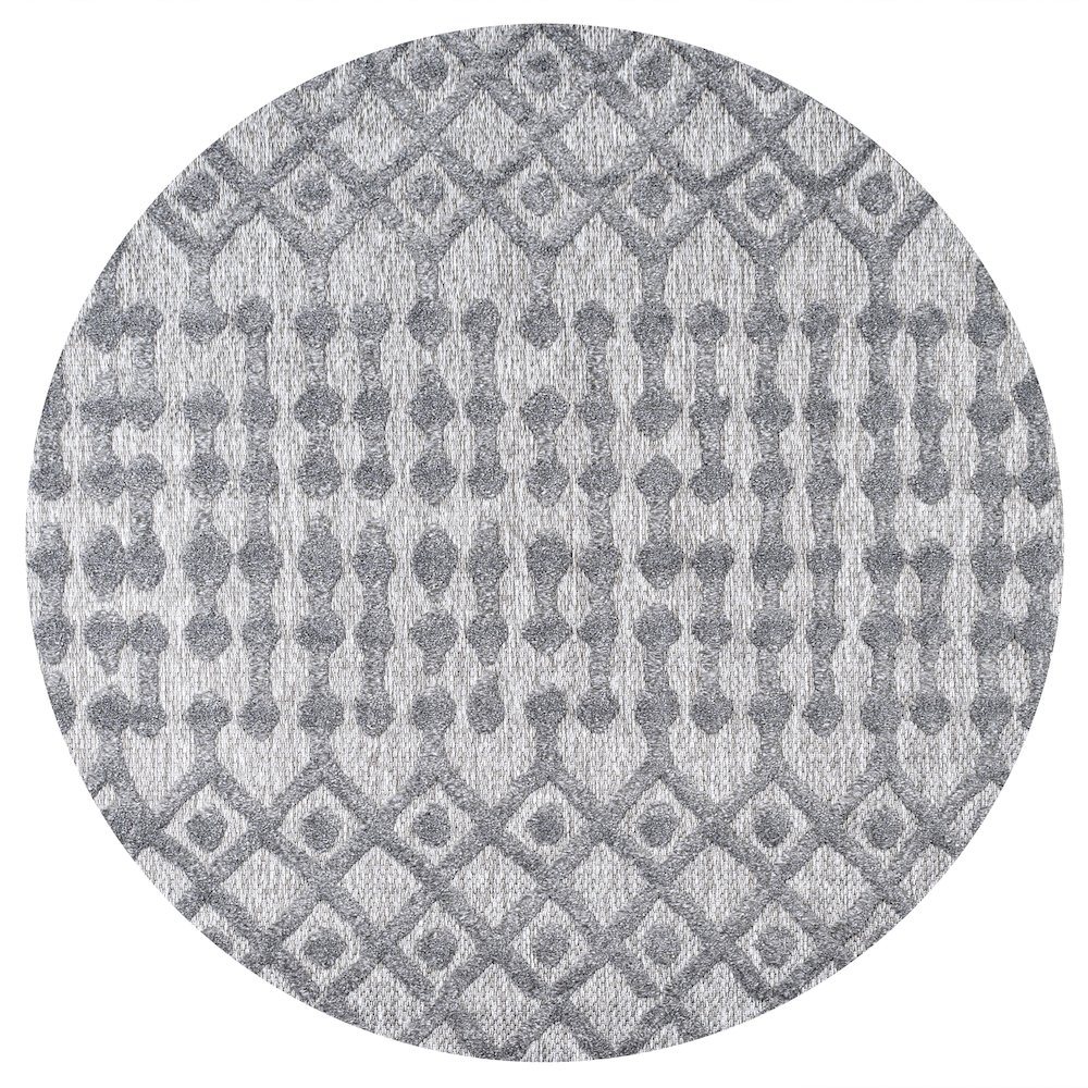 Peralta Moroccan Diamond Indoor/Outdoor Area Rug. Picture 1