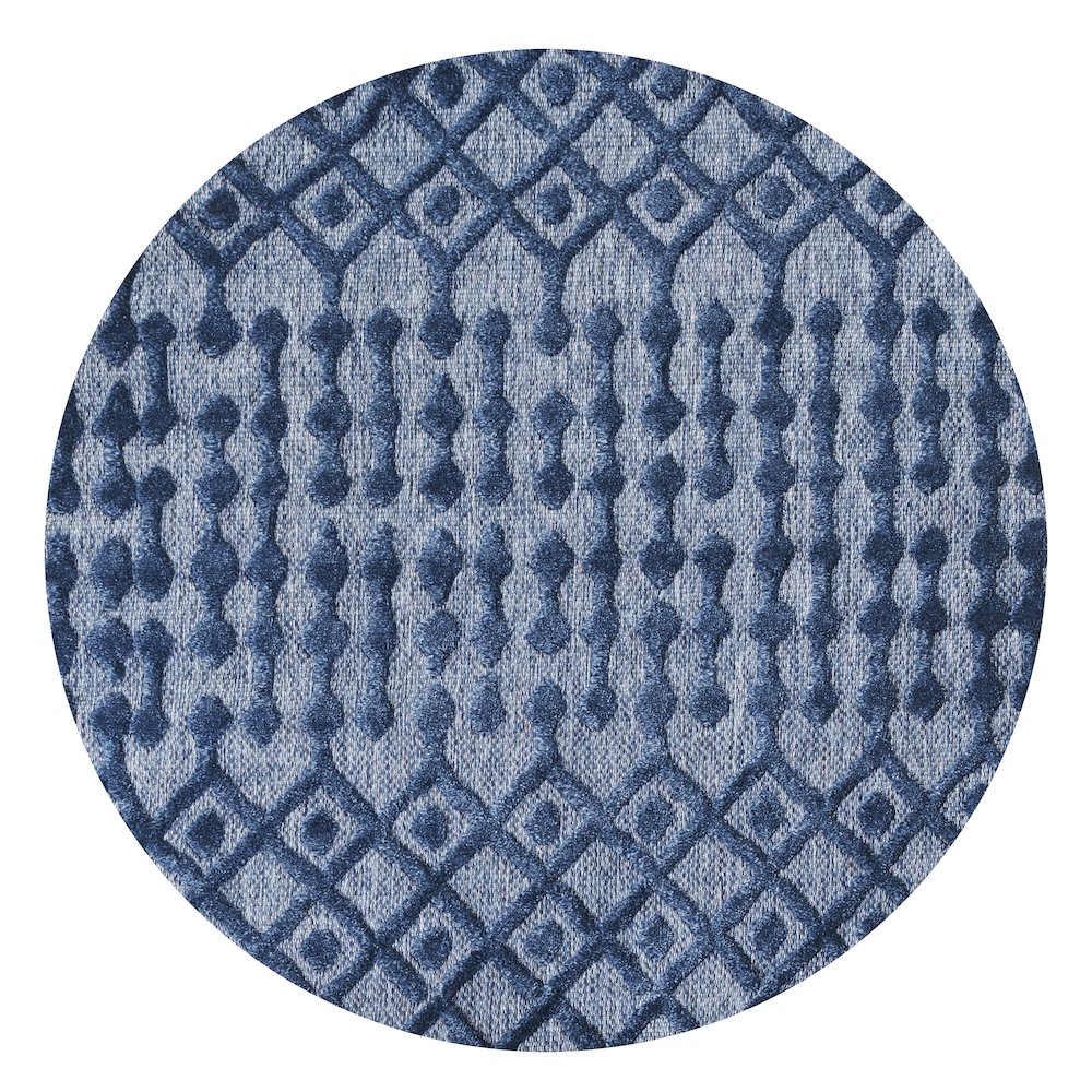 Peralta Moroccan Diamond Indoor/Outdoor Area Rug. Picture 1