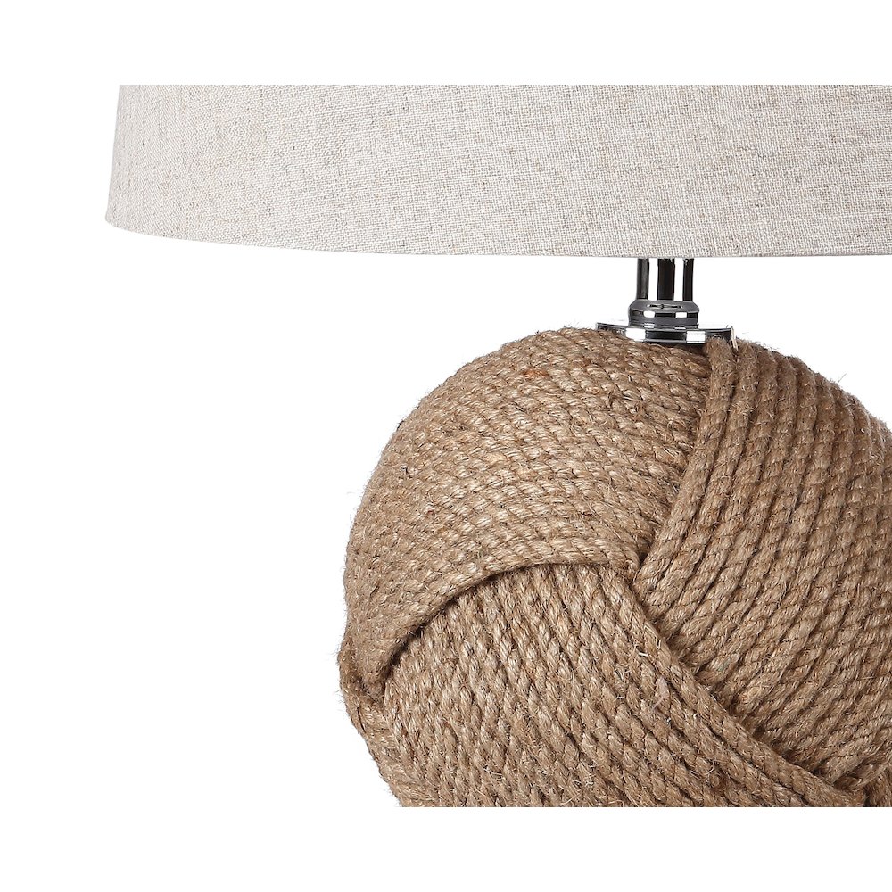 Monkeys Fist Knotted Rope Led Table Lamp. Picture 3