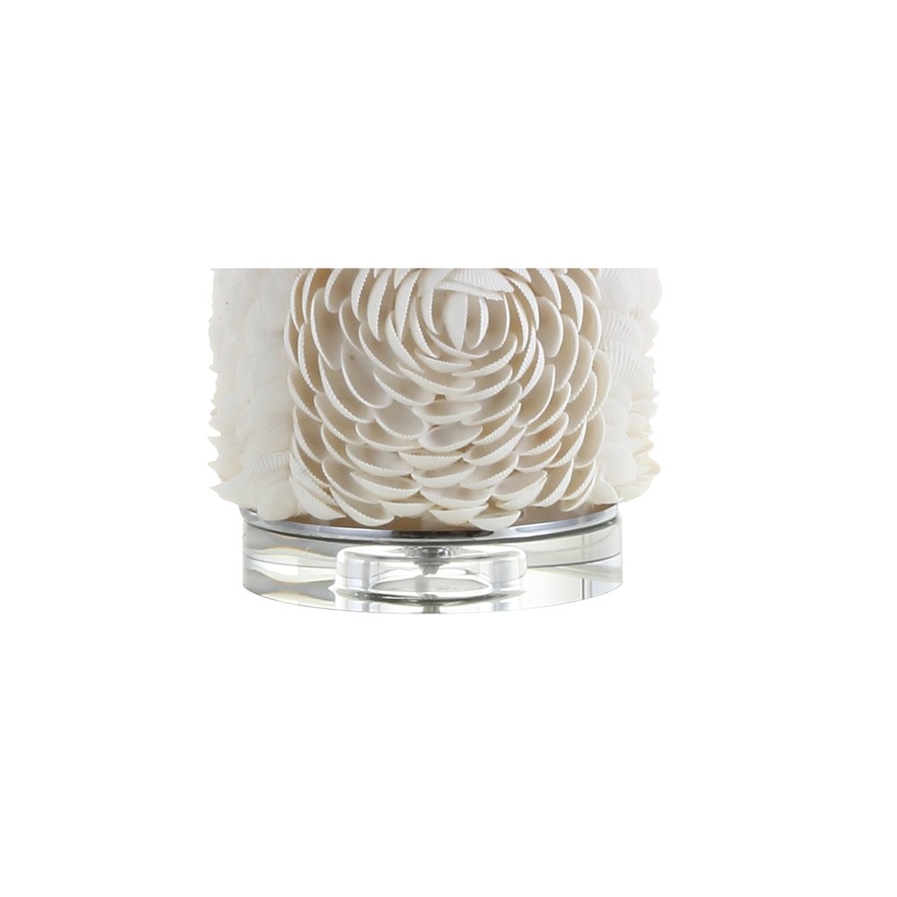 Rosette Seashell/Resin/Crystal Led Table Lamp. Picture 4