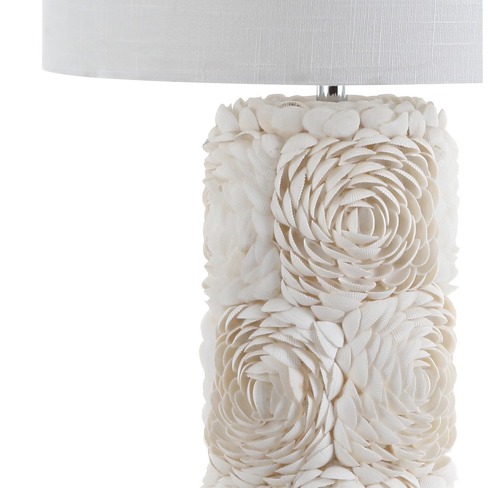 Rosette Seashell/Resin/Crystal Led Table Lamp. Picture 3