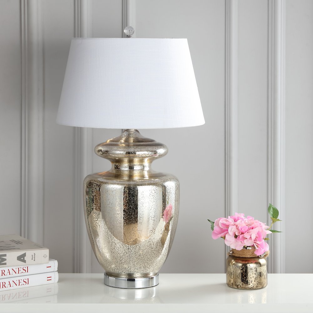 Hughes Glass Led Table Lamp. Picture 6