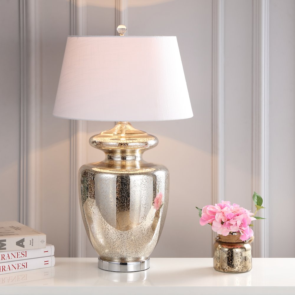 Hughes Glass Led Table Lamp. Picture 5