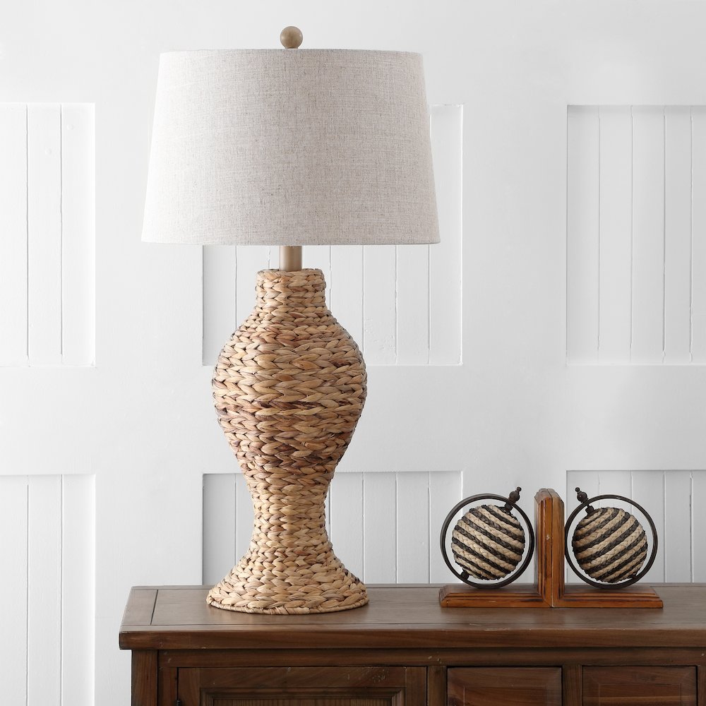 Elicia Seagrass Weave Led Table Lamp. Picture 6