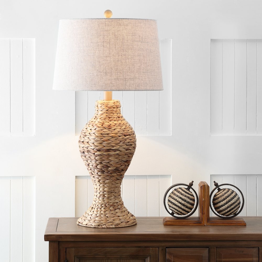 Elicia Seagrass Weave Led Table Lamp. Picture 5