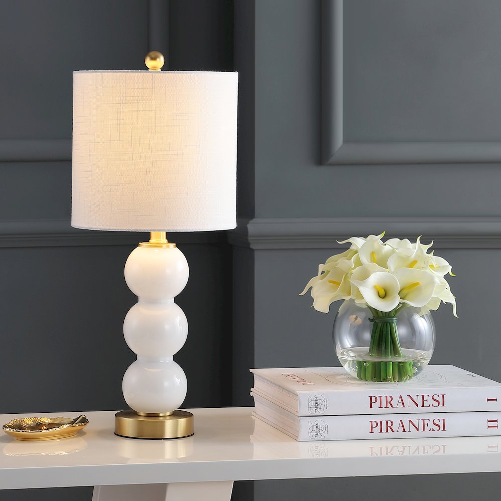 February Glassmetal Led Table Lamp. Picture 5